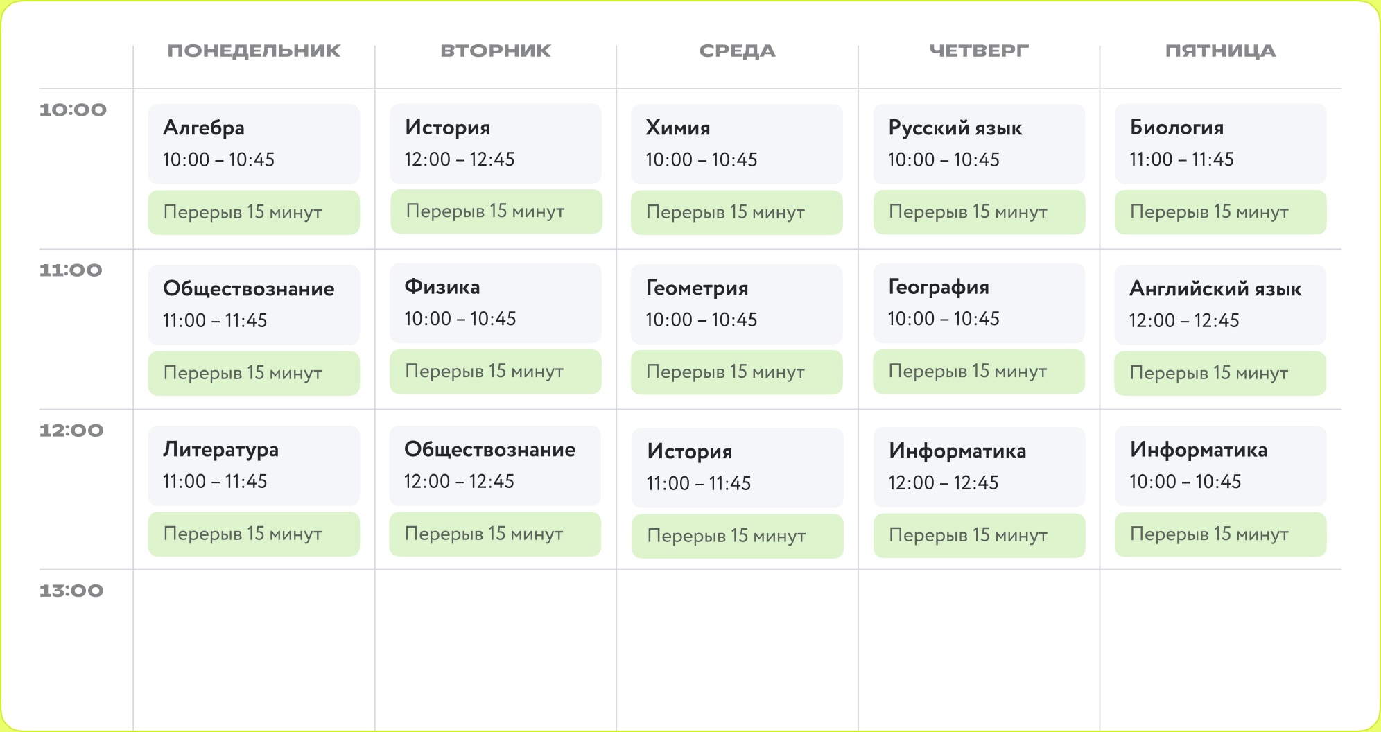Обучение онлайн пятый класс в школе