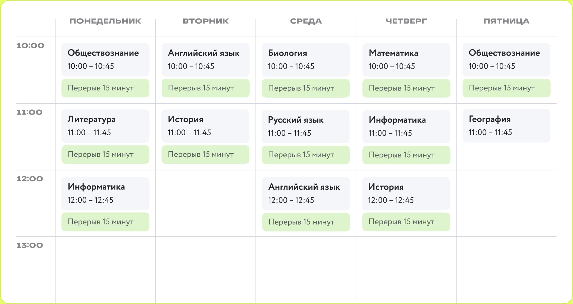 Обучение онлайн пятый класс в школе