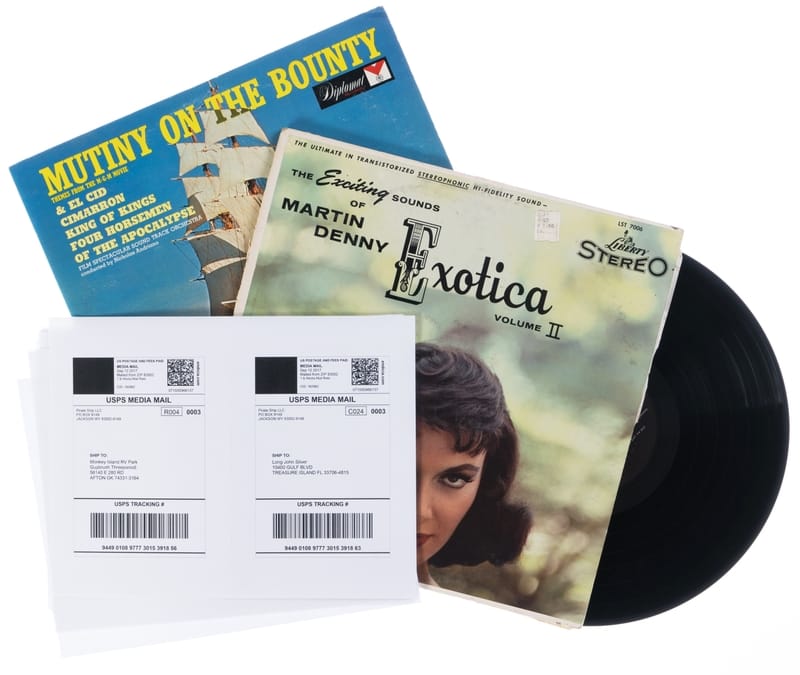 USPS Media Mail Pirate Ship