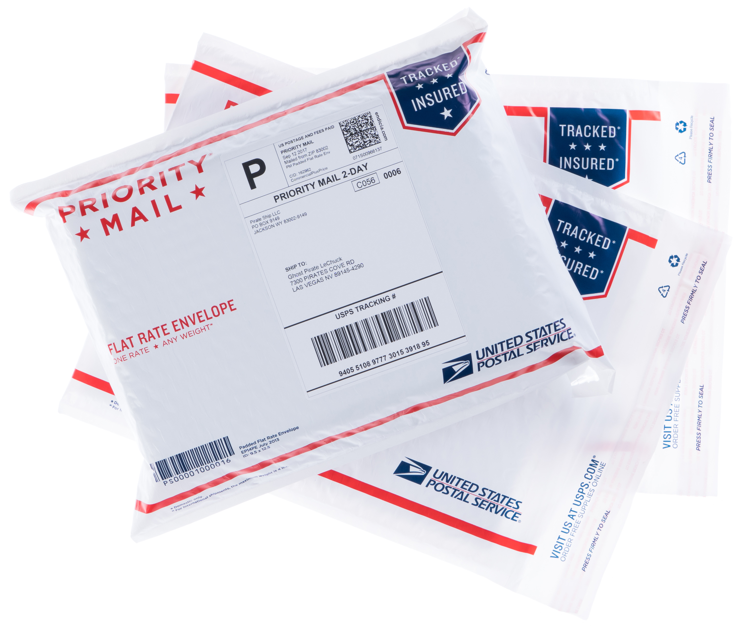 30 Pack White Poly Envelopes Pouches - 5x7 Inch Mailing Bags With Peel & Seal