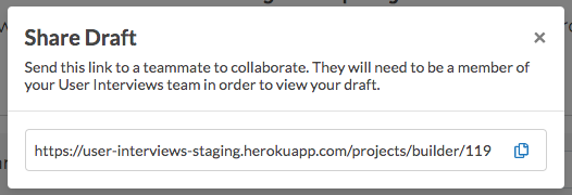 How Can I Ment And Collaborate With Teammates On Drafts User Interviews