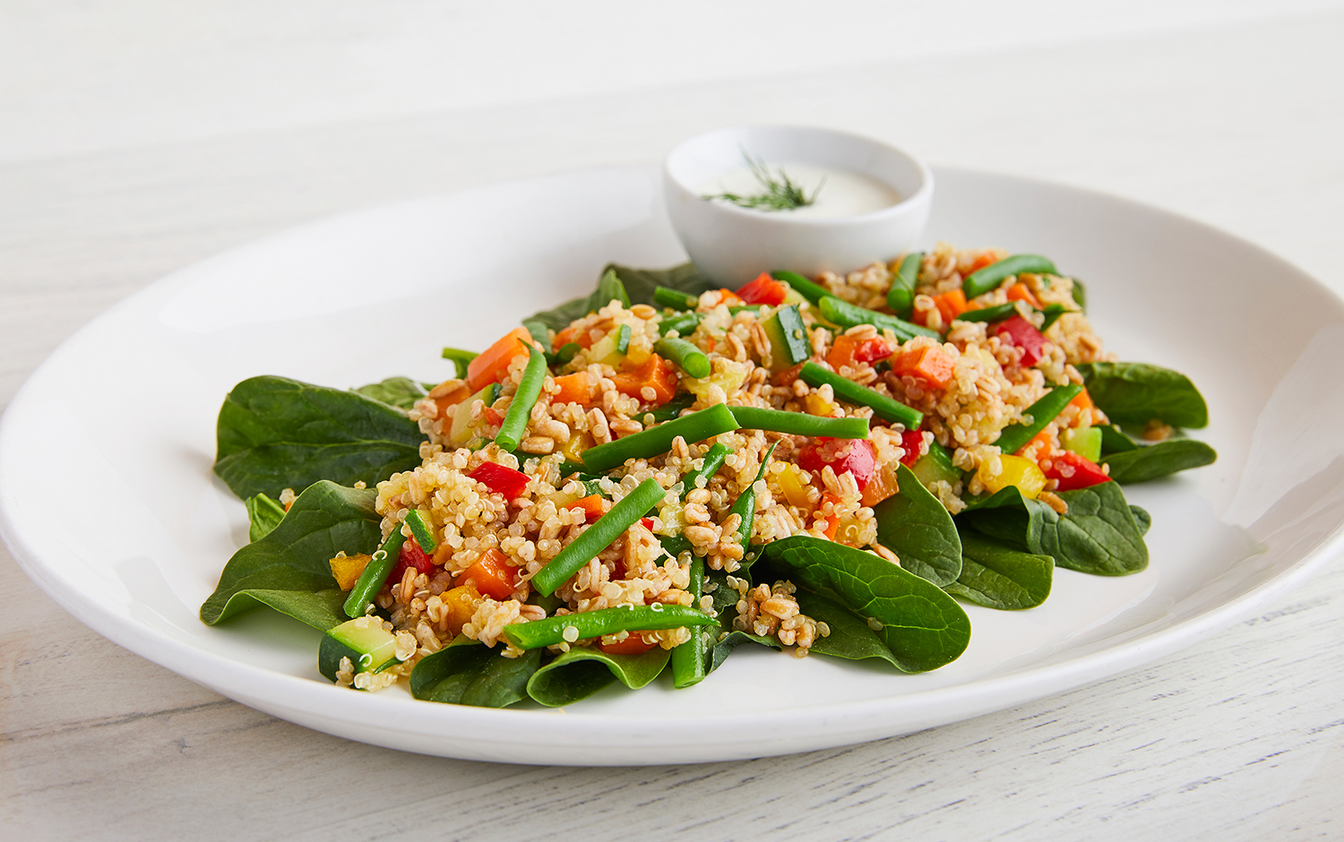 Summer Recipe Insalata Farro e Quinoa Obicà Mozzarella Bar