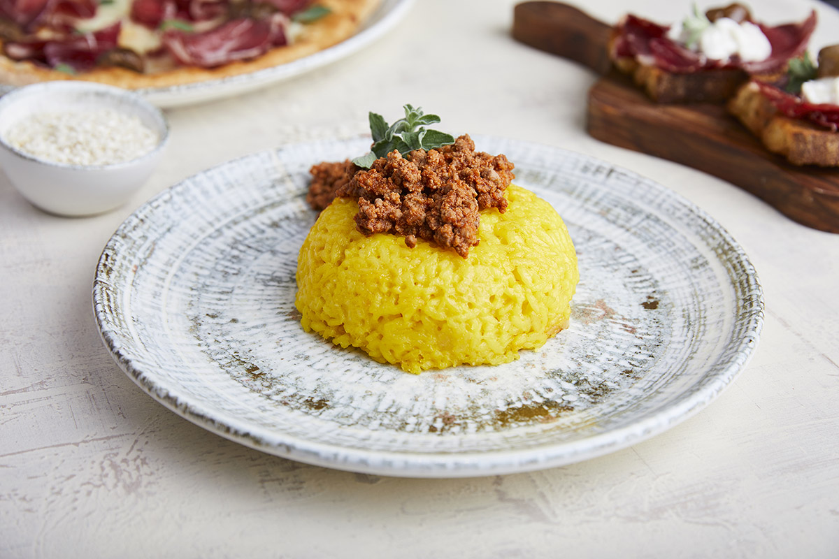 Rice Tortino with Wild Boar Ragù