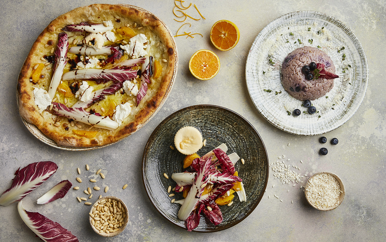 November Special Late Growing Red Radicchio From Treviso Igp Obica Mozzarella Bar