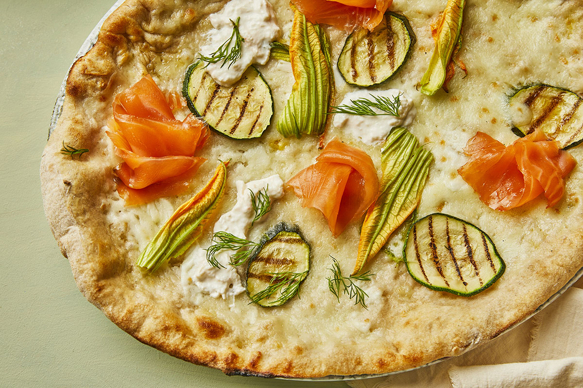 Summer 2021 - Pizza Salmone Affumicato