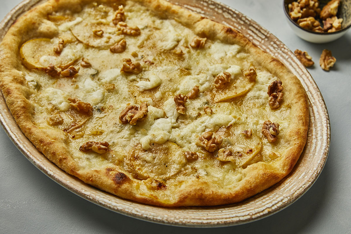 Menù Invernale Obicà - Pizza Gorgonzola DOP e Pere Caramellate