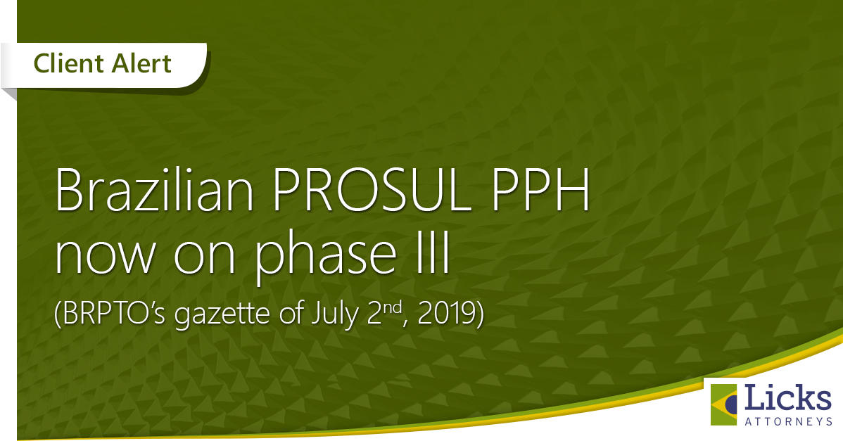 Brazilian PROSUL PPH now on phase III