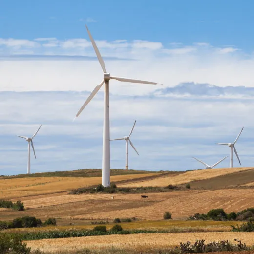 wind turbines