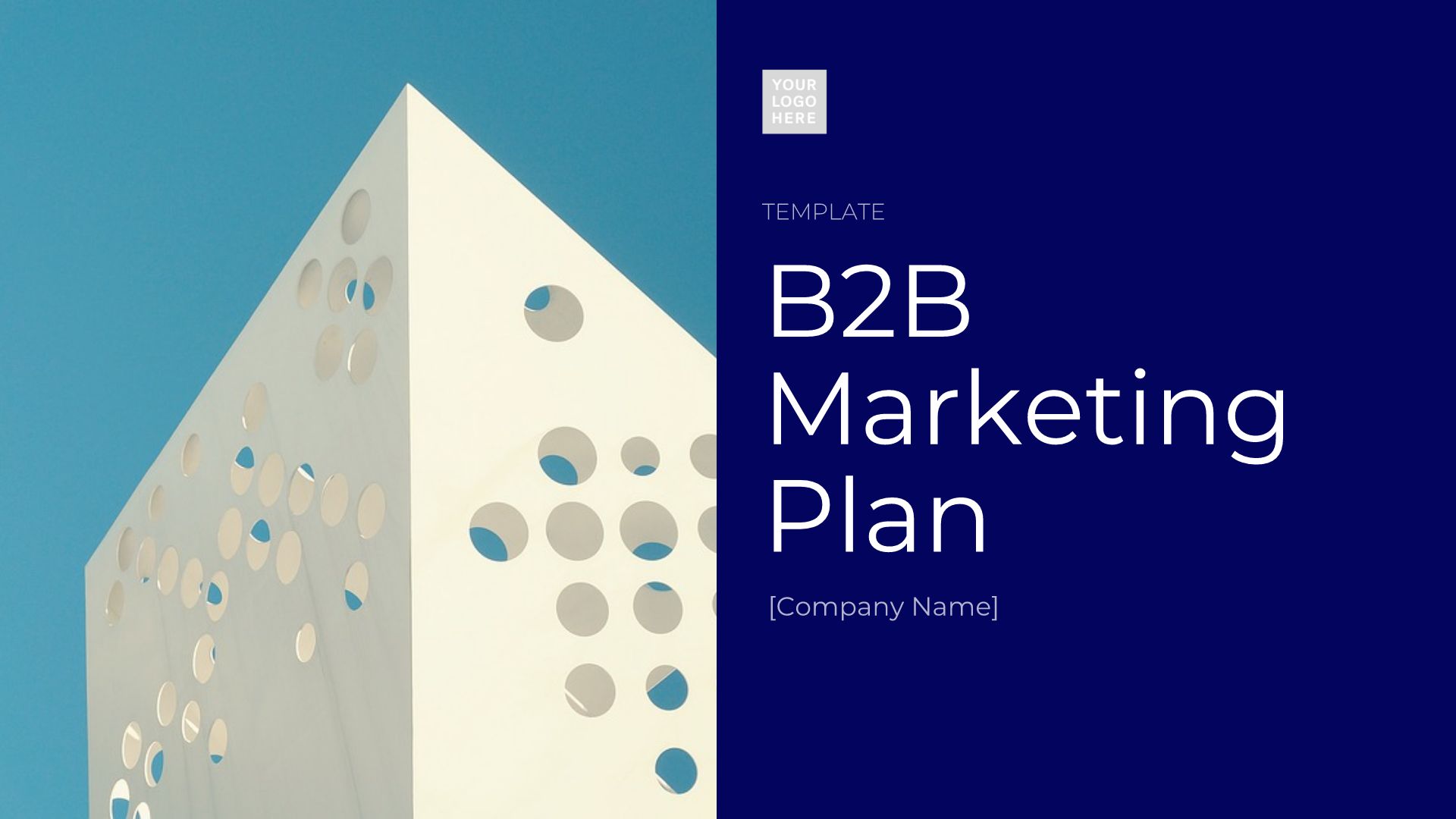 B2B Marketing Plan Template