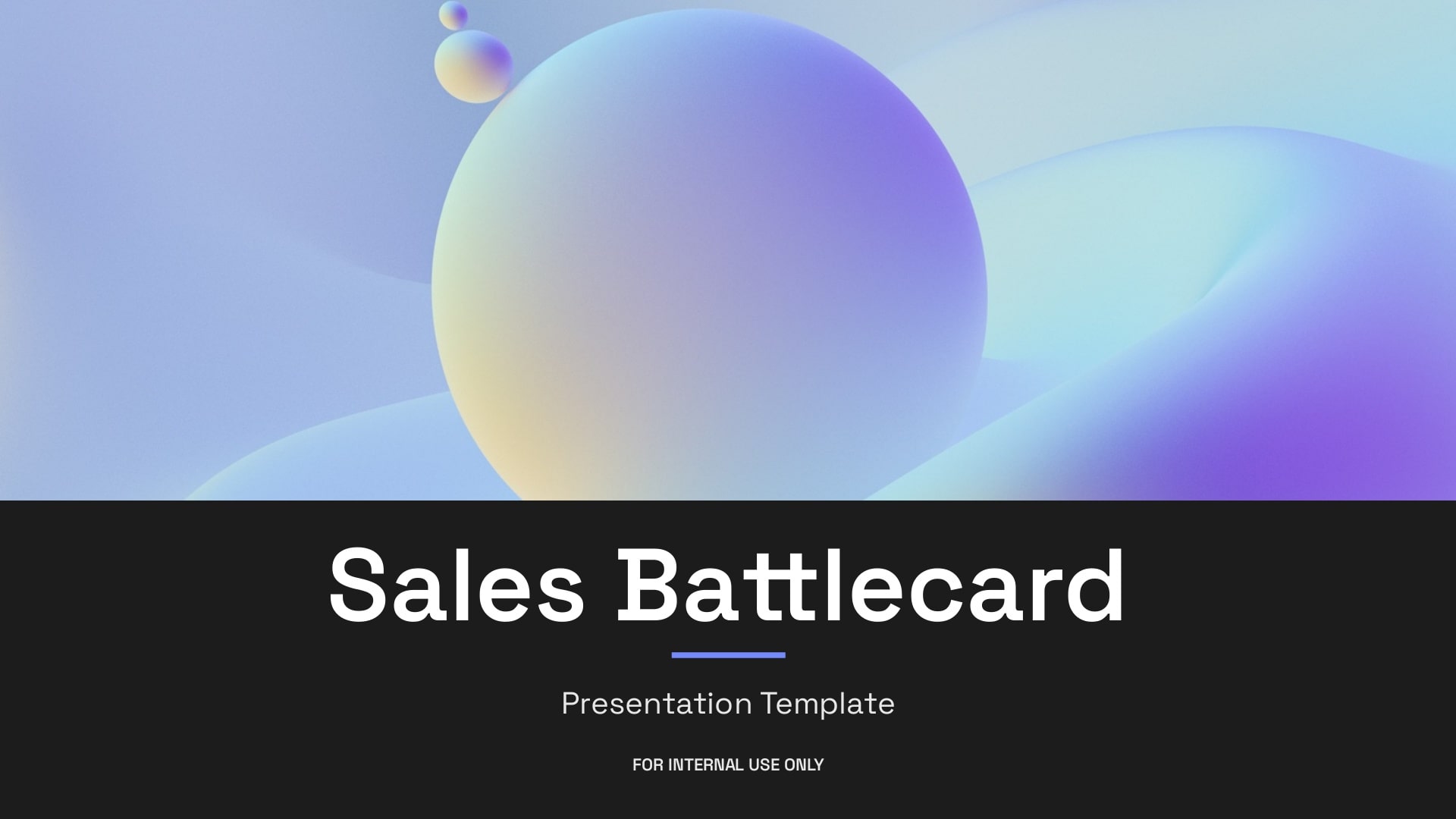 Sales Battlecard Presentation Template