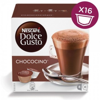 Густой горячий шоколад Chococino в капсулах для кофемашин Nescafe Dolce Gusto