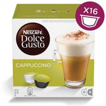 Cappuccino в капсулах для кофемашин Nescafe Dolce Gusto