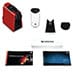 Части и документы в коробке с капсульной кофемашиной Delonghi Nespresso Essenza Mini EN85.RAE