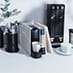 Студийное фото капсульной кофемашины Nespresso Essenza Mini C30 Silver
