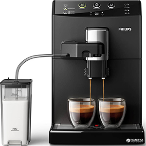 12 настроек степени помола в кофемашине Philips EP2020 Series 2200