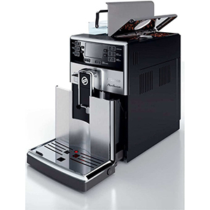 лицевая панель из нержавеющей стали в кофемашине Saeco HD 8928 PicoBaristo