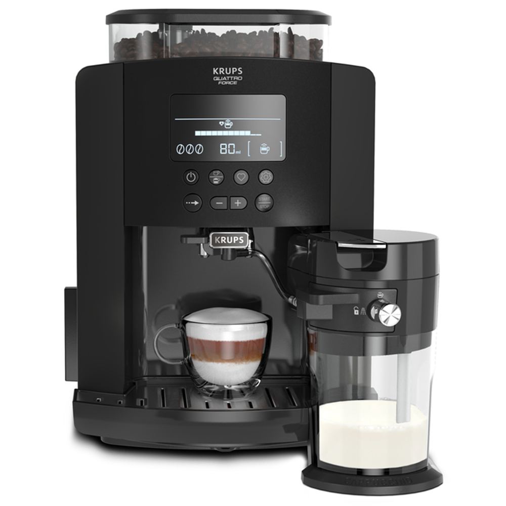 Кофемашина автоматическая зерновая Krups EA819N Arabica