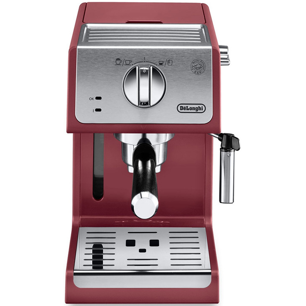 Кофеварка рожковая De'Longhi ECP 33.21.R вид спереди