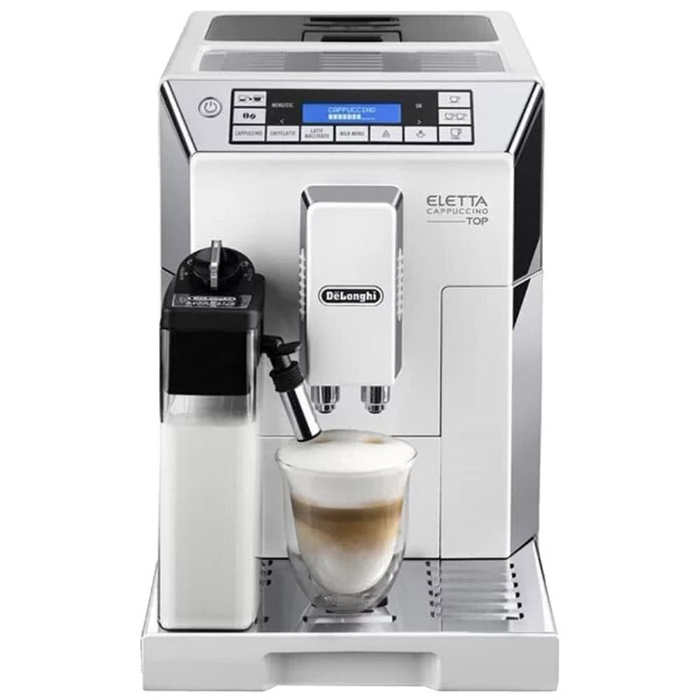 Фото De'Longhi Eletta ECAM 45.764.W вид спереди