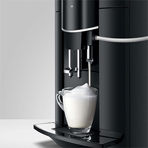 7 напитков в кофемашине Jura D60 Pianoblack