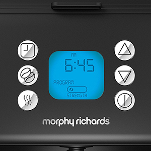 Кофемашина Morphy Richards 162009 с функцией автоматической настройки объёма кофе