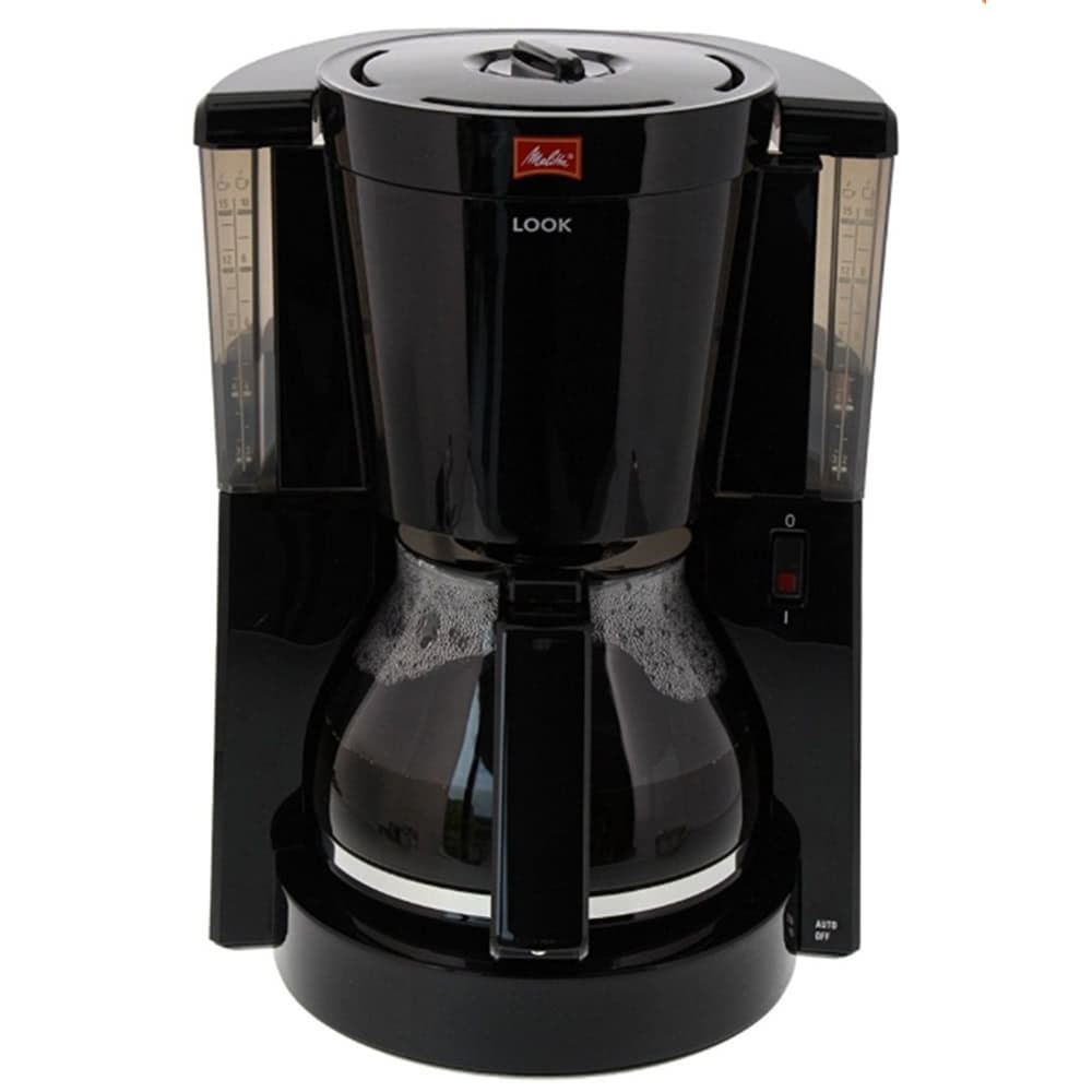 Кофеварка Melitta Look B цвет черный фото вид спереди