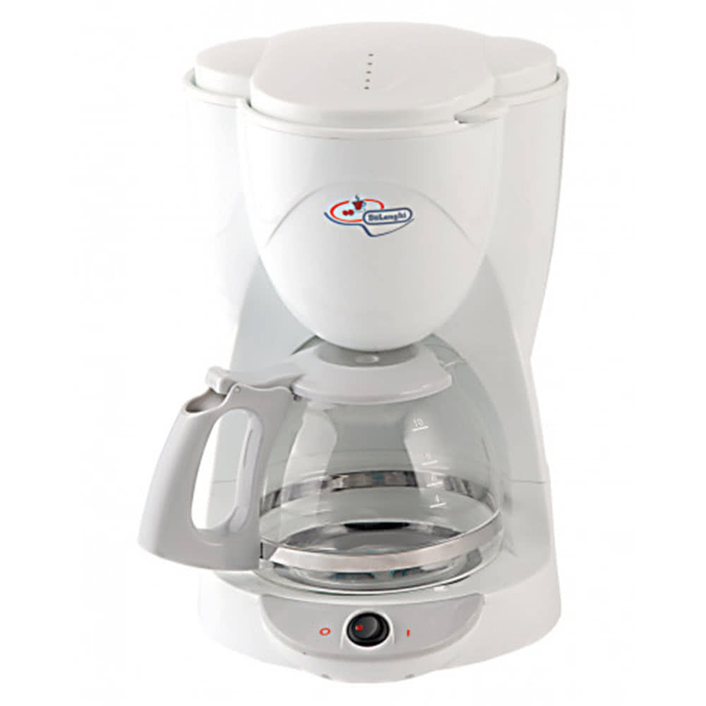 Кофеварка De'Longhi ICM 2 цвет белый фото вид спереди