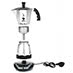 Кофеварка Bialetti Moka timer 3 цвет серебристый фото в разборе