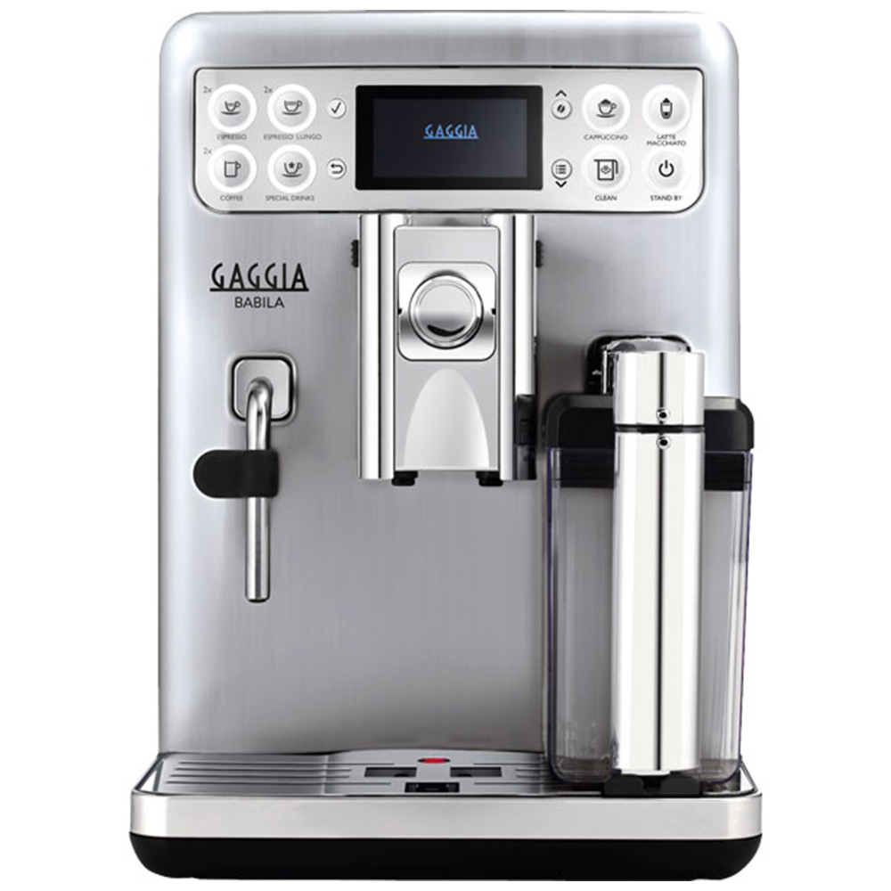 Кофемашина автоматическая зерновая Gaggia Babila цвет серебристый фото вид спереди