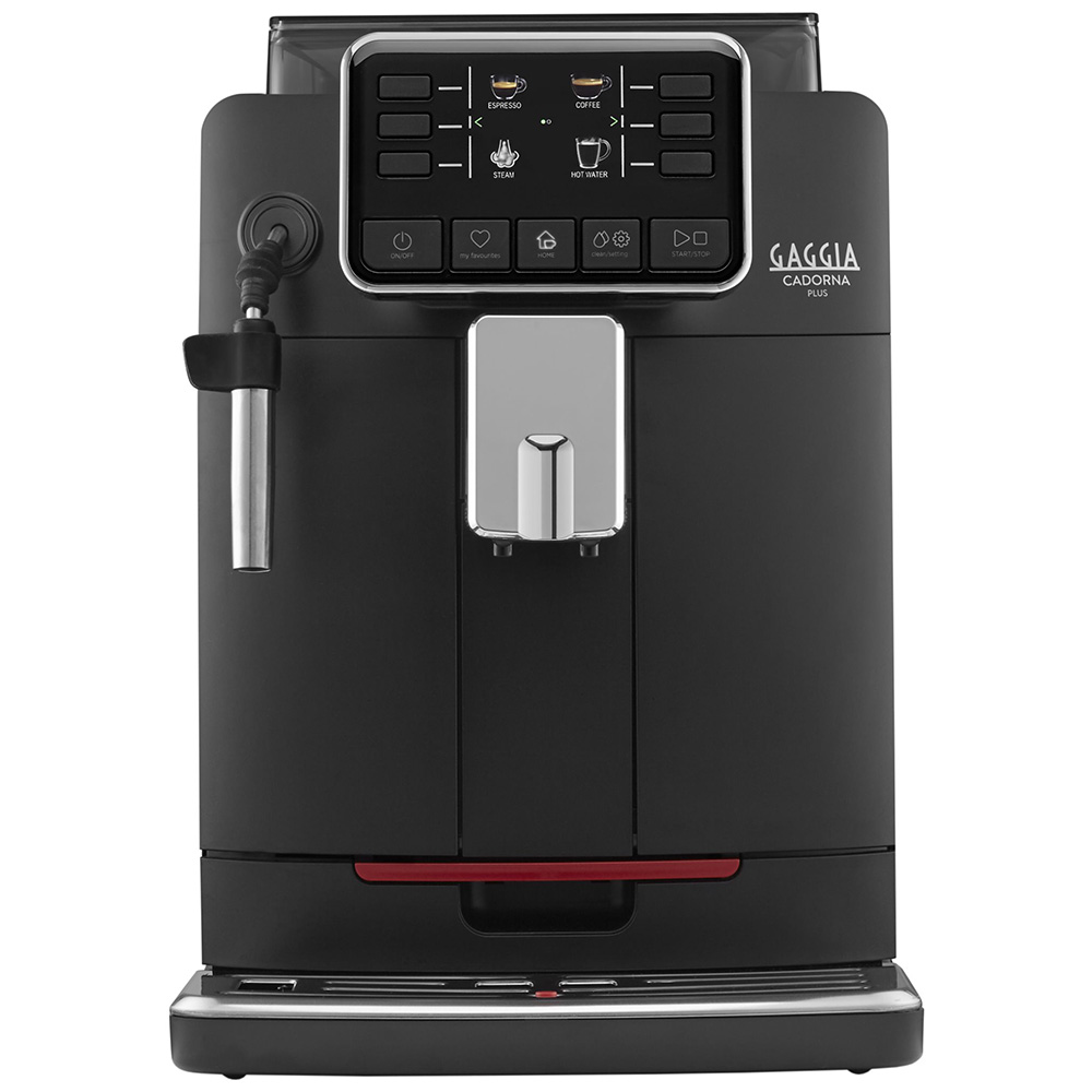 Кофемашина автоматическая зерновая Gaggia Cadorna Plus Black цвет черный фото вид спереди