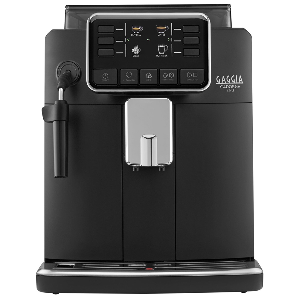 Кофемашина автоматическая зерновая Gaggia Cadorna Style Black цвет черный фото вид спереди