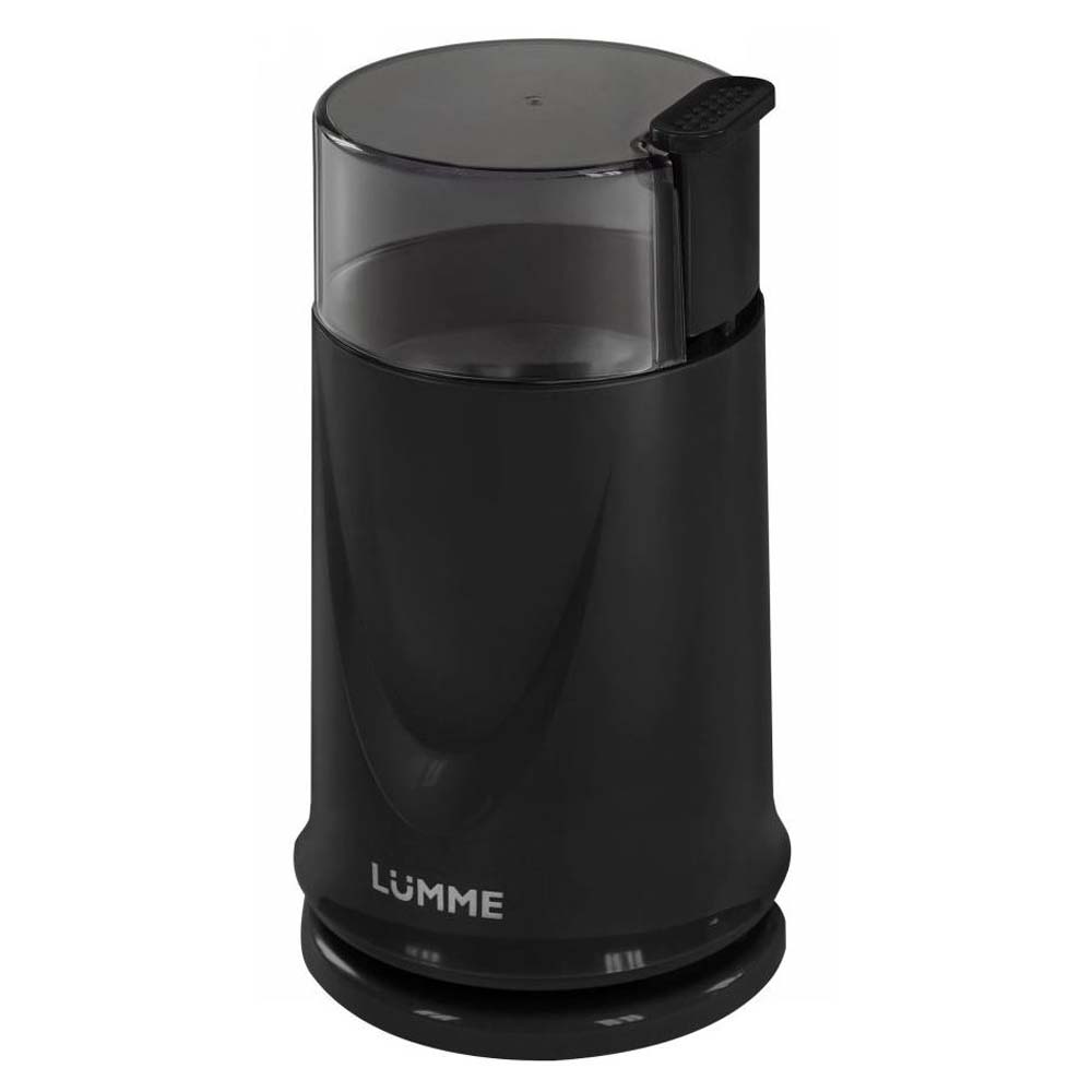 Кофемолка LUMME LU-2605 черный жемчуг фото вид сбоку