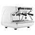 Кофемашина NUOVA SIMONELLI Appia Life Compact 2Gr V 220V white +economizer+high groups цвет белый фото вид сбоку
