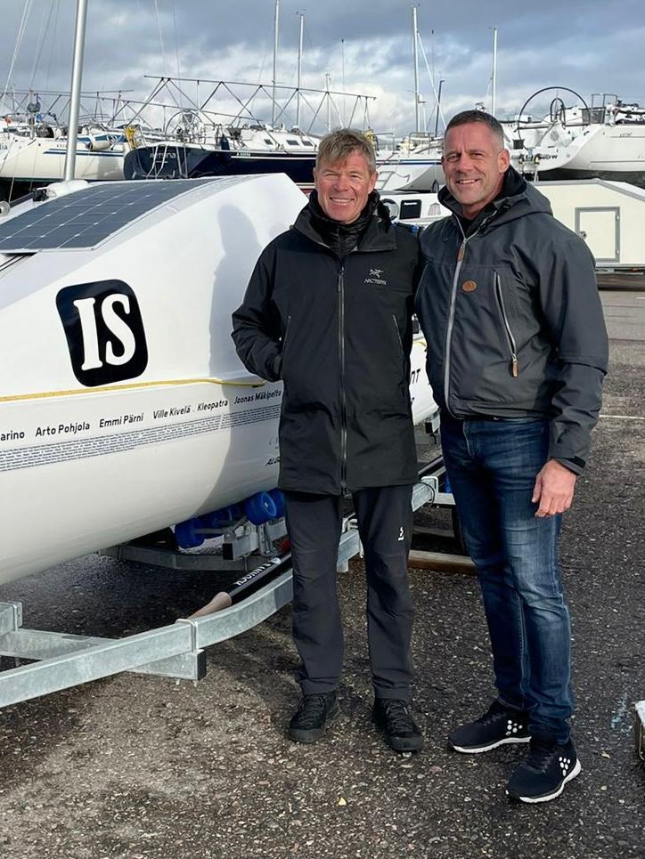 Finnish firefighter Jari Saario takes on two back to back Atlantic ...