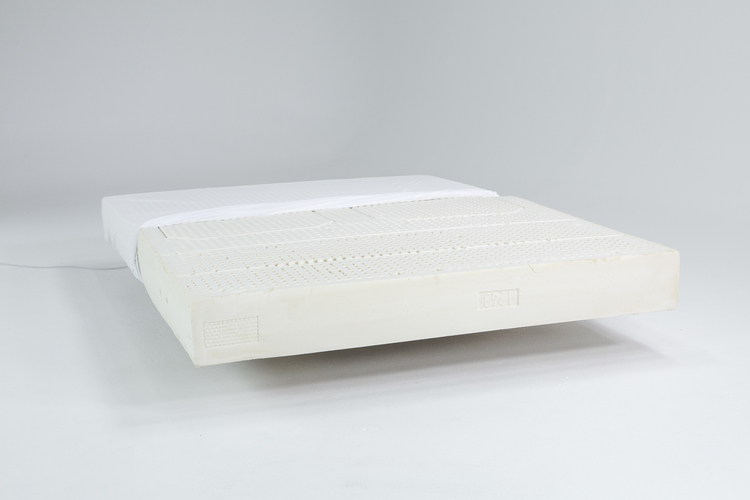 Zenna latex mattress floating