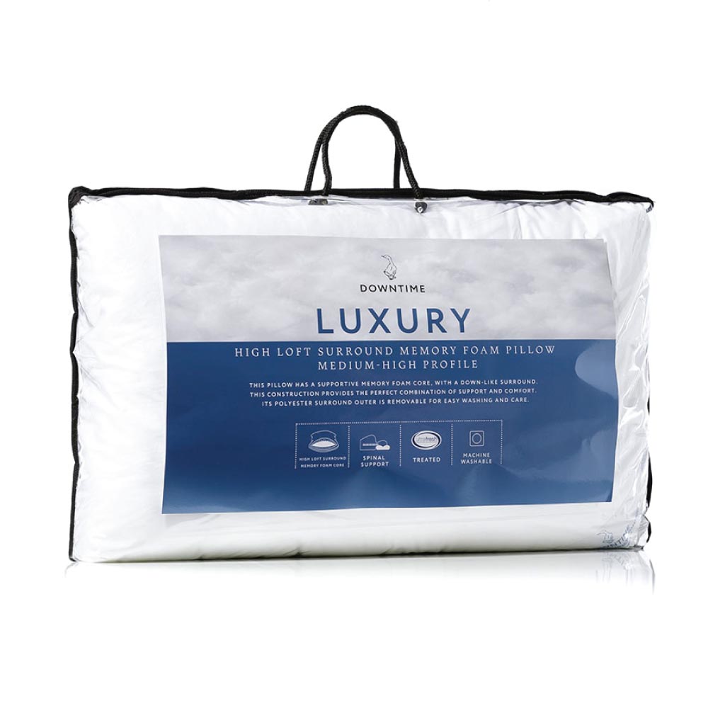 Adairs Luxury High Loft Surround Memory Foam Pillow