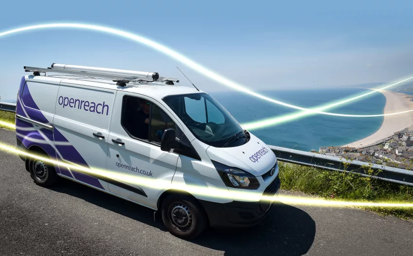 Openreach will provide speeds of up to 330Mbps to customers in 81 new locations