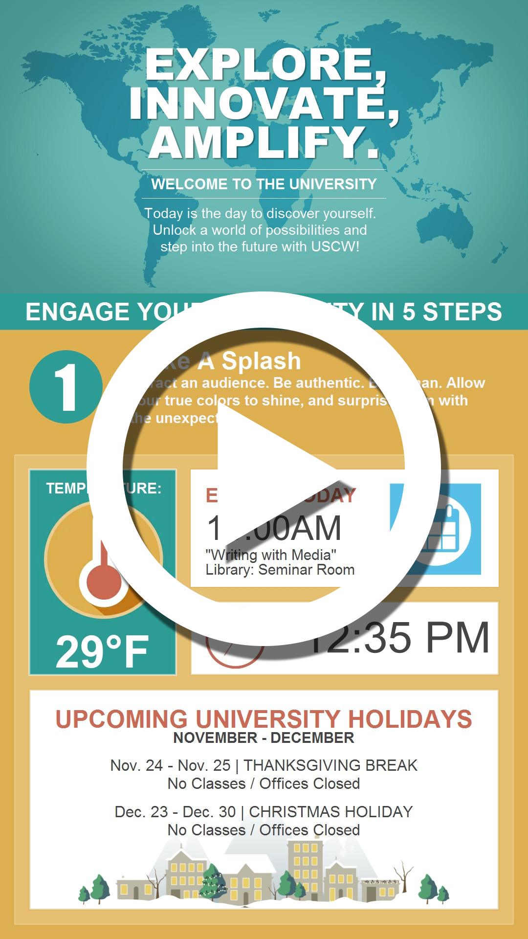 Photo of EDU channel example