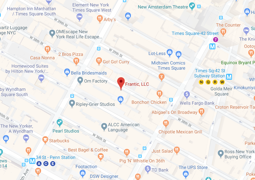 frantic llc address
