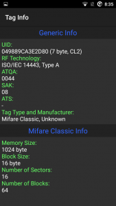 Clone NFC via app