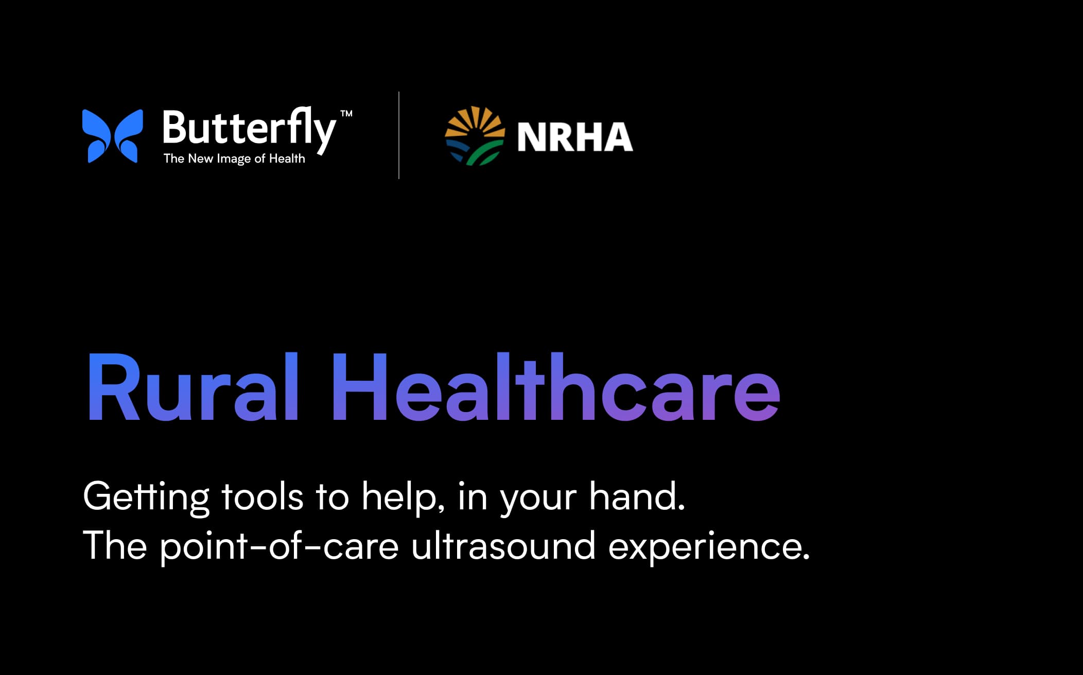 Rural Healthcare: Getting tools to help, in your hand