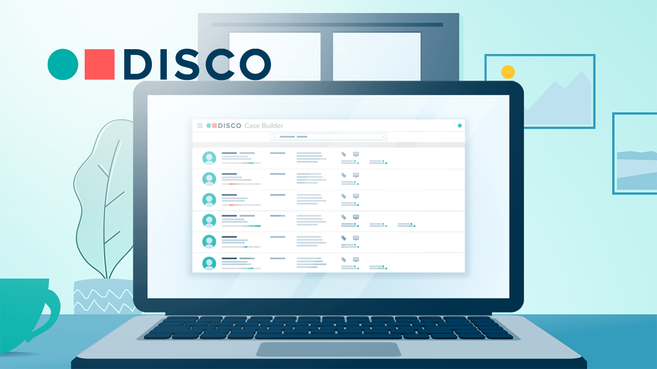 Collaborative deposition review in the cloud. DISCO Case Builder