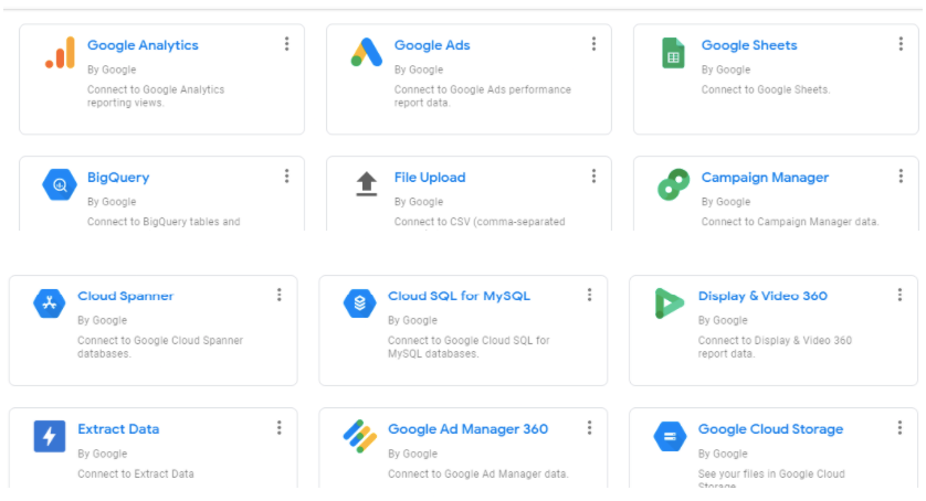 Google Data Studio Connectors