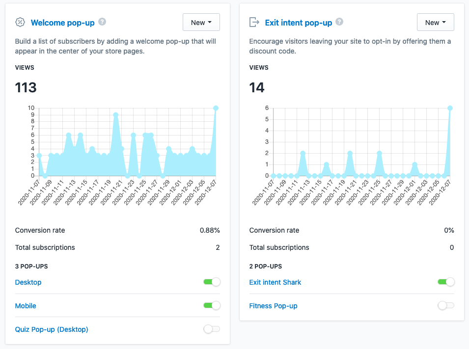 Example of Octane AI’s Big Data marketing approach