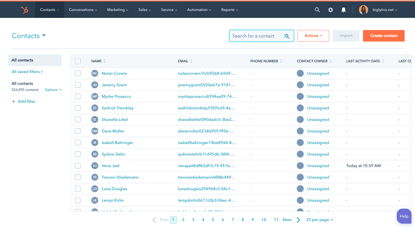 HubSpot CRM