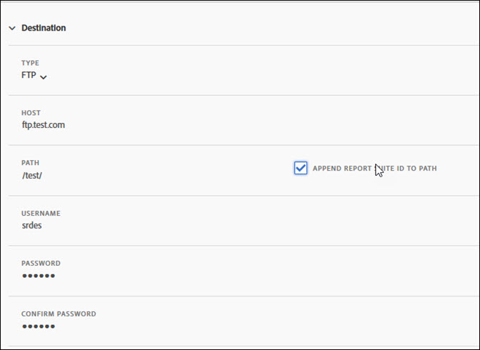 How to extract data feeds to FTP servers