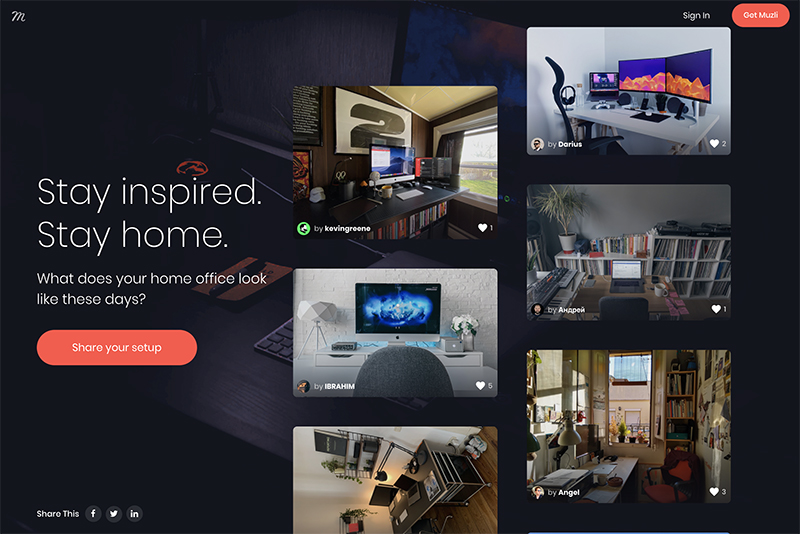 Stay inspired. Stay Home. What does your home office look like these days?
