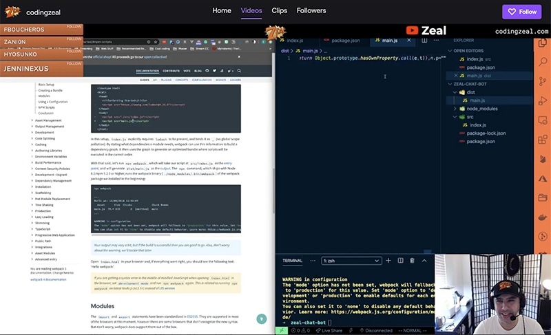 Twitch: Creating ZEAL's first Twitch Chat Bot