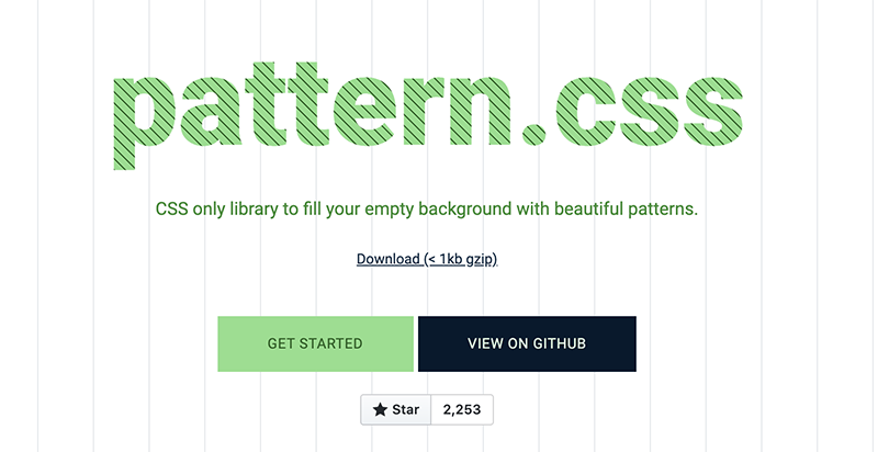 Pattern CSS