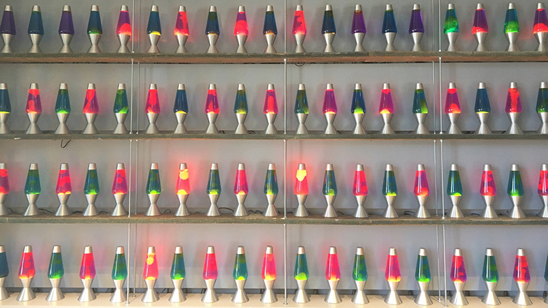 Lava Lamp Wall